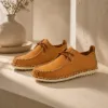Picture of Nomad Soft Nappa Leather Walking Shoes - Yellow Ochre