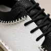 Picture of Nomad soft nappa leather casual shoes - black and white