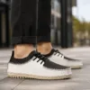 Picture of Nomad soft nappa leather casual shoes - black and white