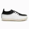 Picture of Nomad soft nappa leather casual shoes - black and white