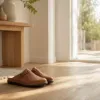 Picture of Nomad Handcrafted Leather Slingback Sandals - Cognac Brown