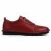 Picture of Nomad Full-Grain Leather Walking Shoes - Burgundy Red